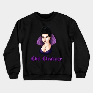 Evil Cleavage Crewneck Sweatshirt